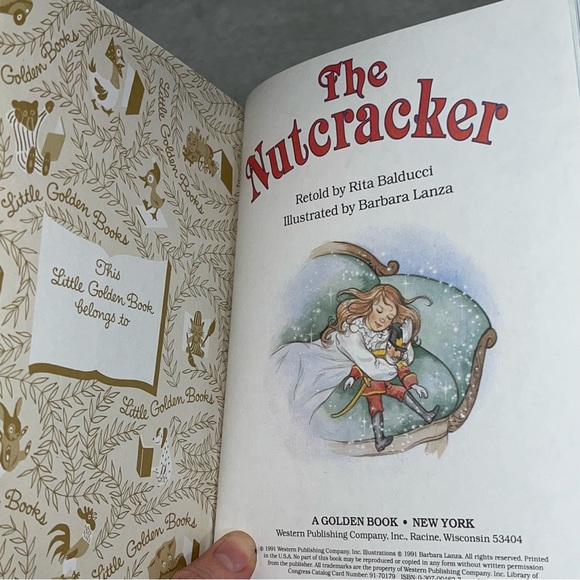 The Nutcracker a Little Golden Book 1991 - Picture 4 of 7